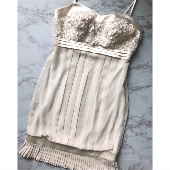 Studio W by Sue Wong Tulip Skirt Beaded Dress 2/S - Picture 3 of 8